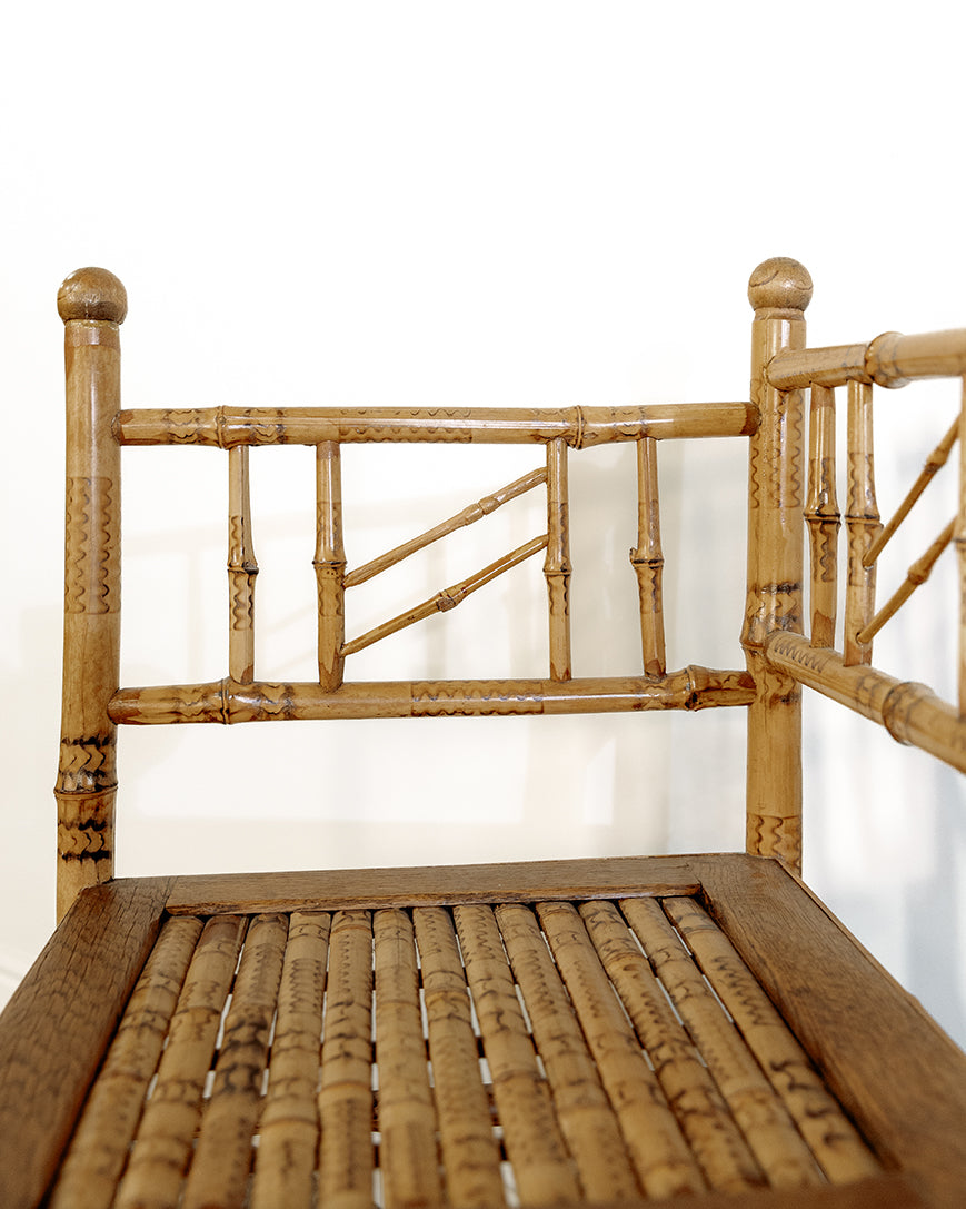 Bamboo Corner Chair