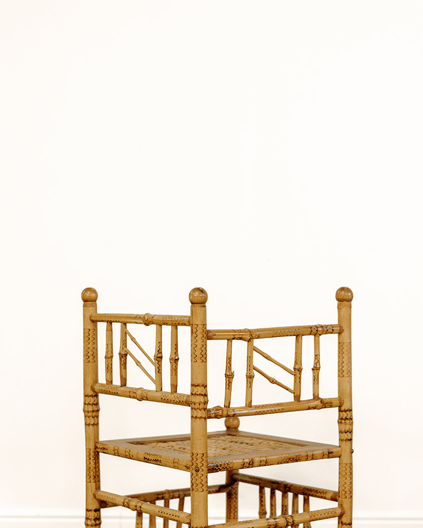 Bamboo Corner Chair