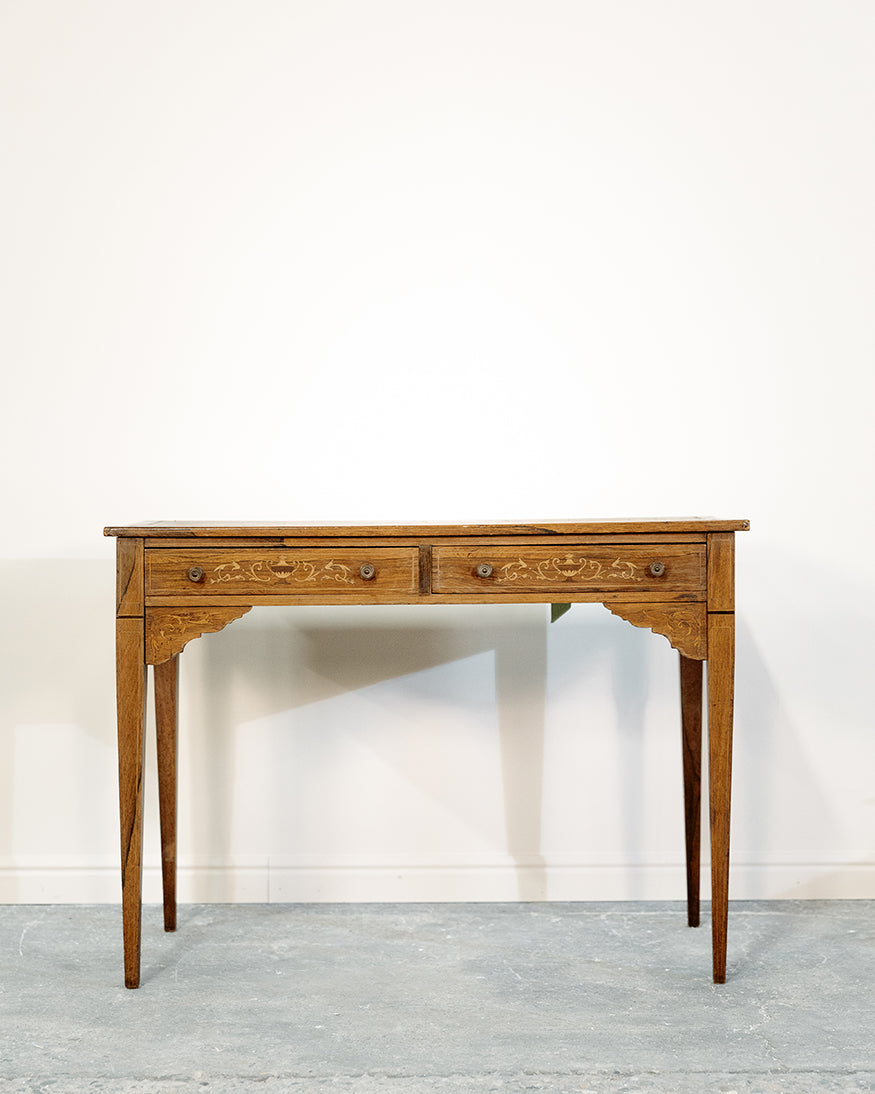 Leather Top Small Desk