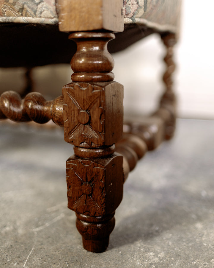 Hand Carved Bench