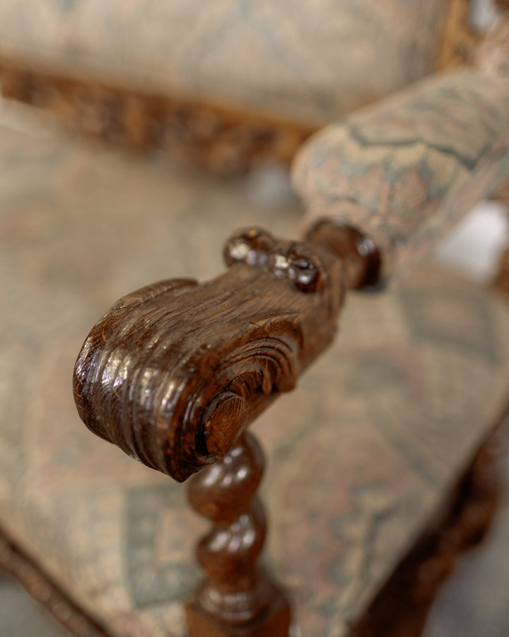 Hand Carved Bench