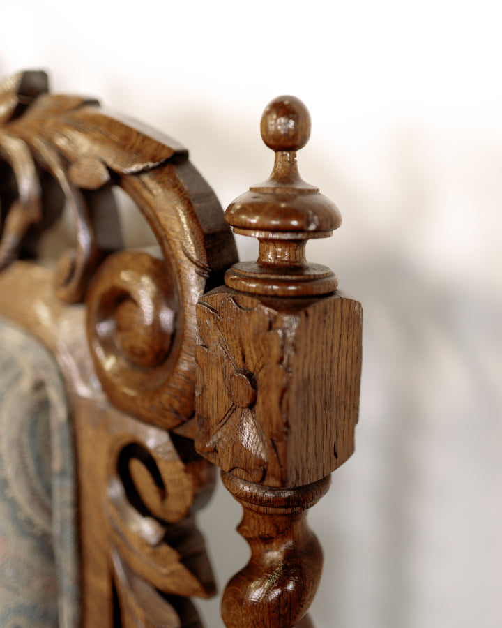 Hand Carved Bench