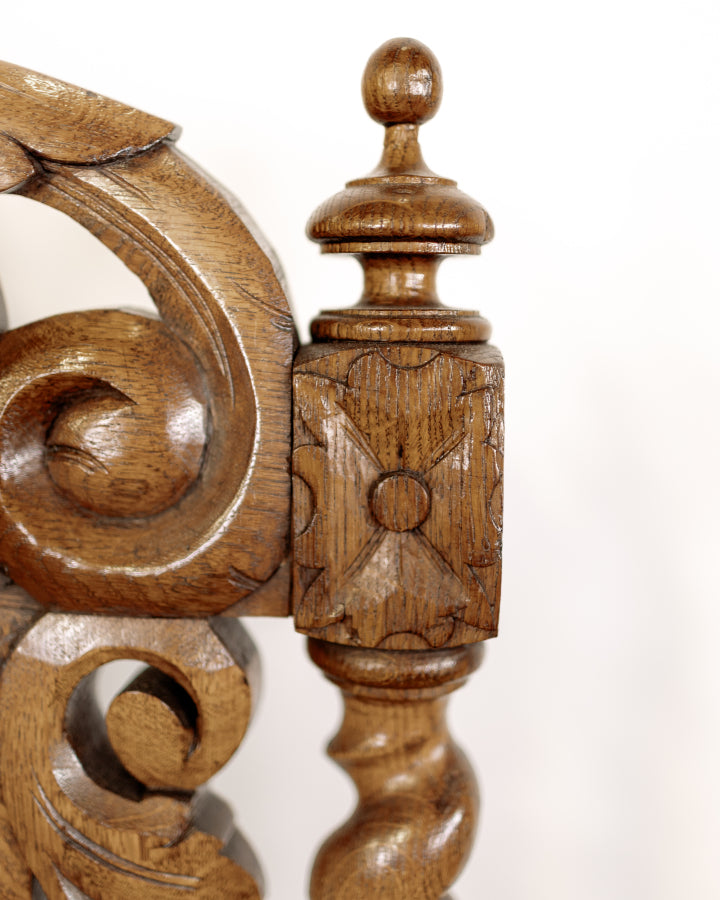 Hand Carved Bench
