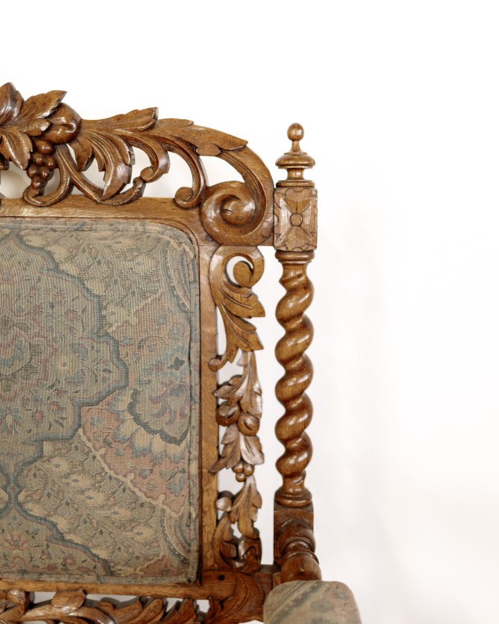 Hand Carved Bench