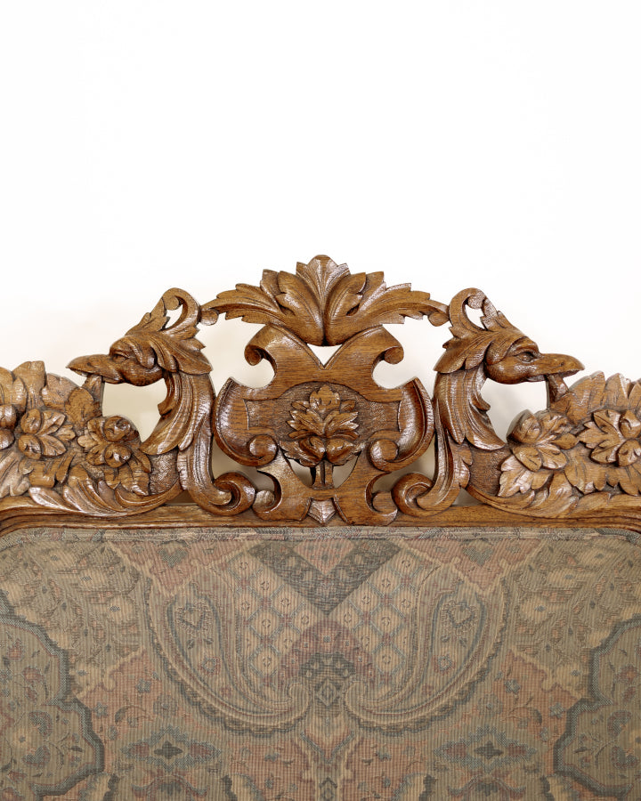Hand Carved Bench
