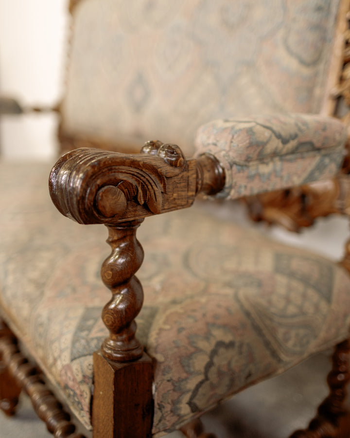 Hand Carved Bench