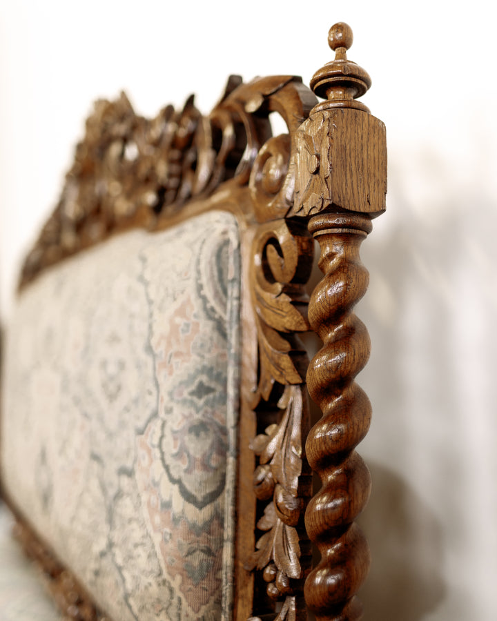 Hand Carved Bench