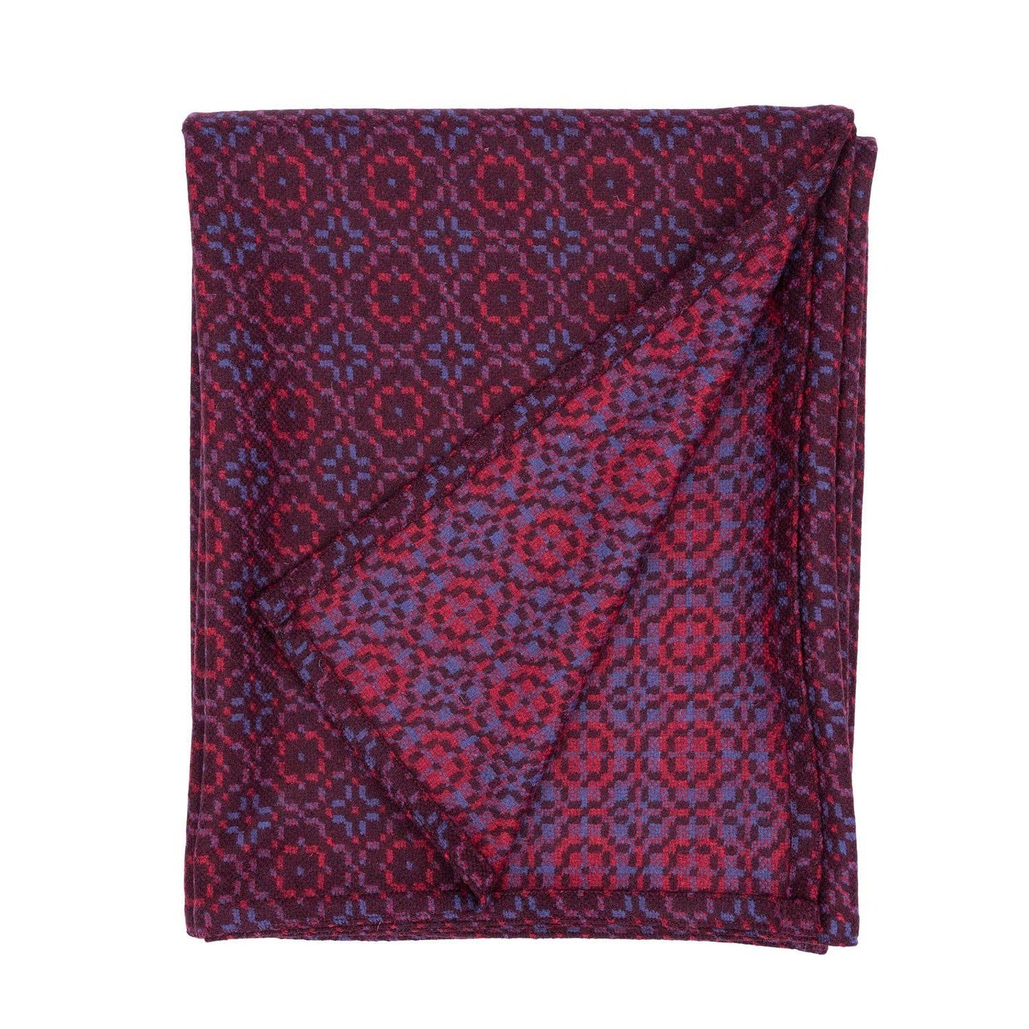 Vintage Rose Welsh Tapestry Throw