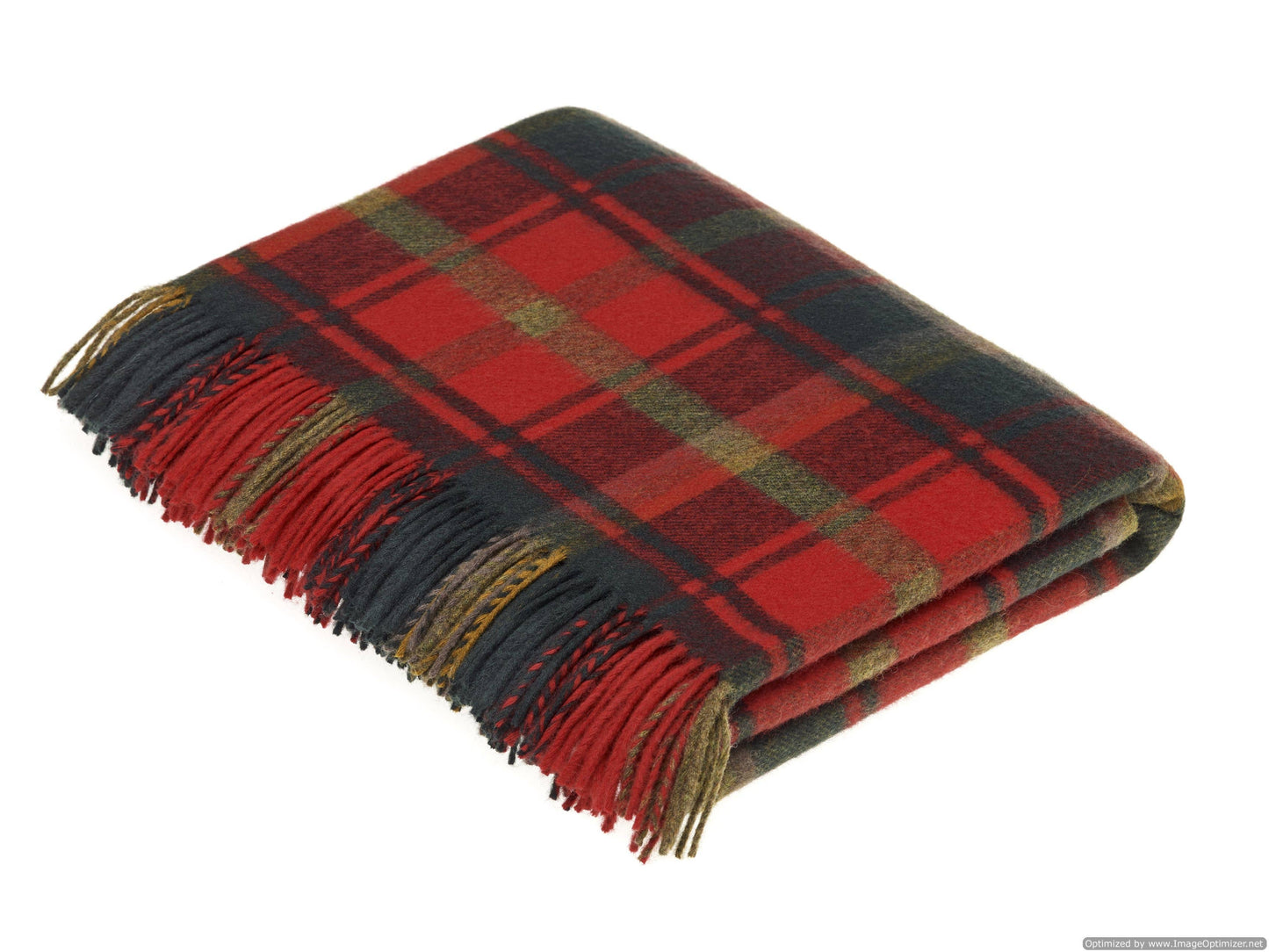 Tartan Merino Lambswool Throw