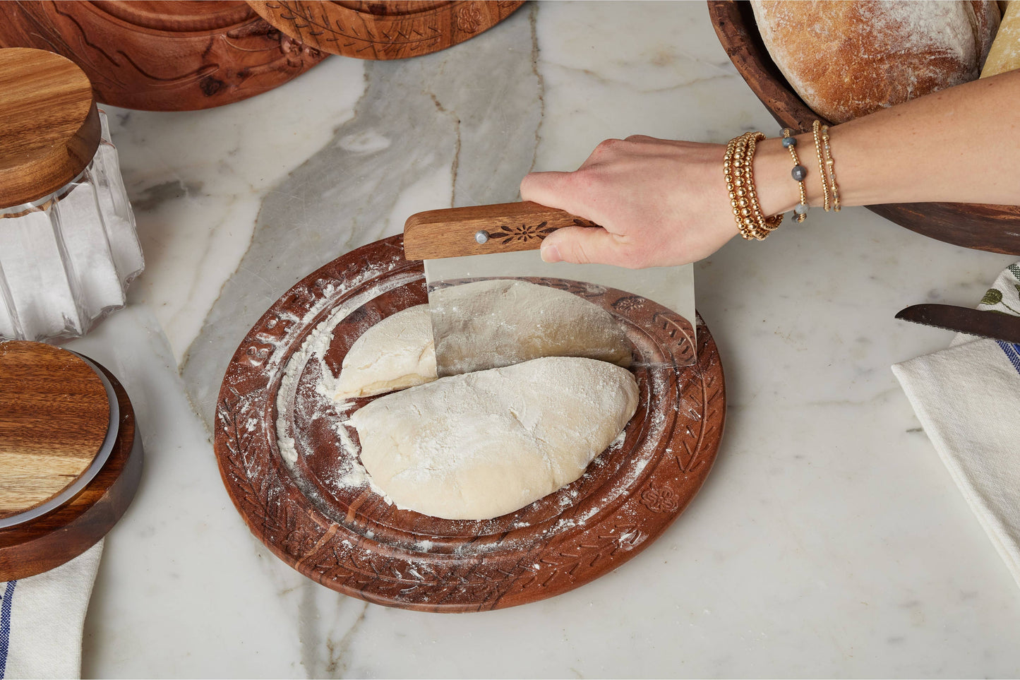Vintage English Bread Board