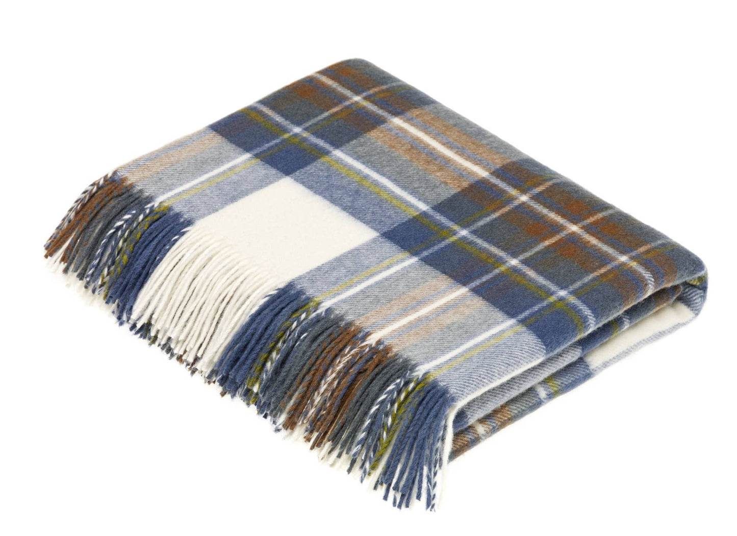 Tartan Merino Lambswool Throw