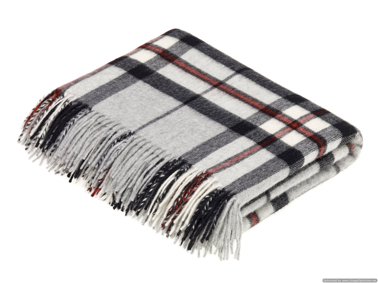 Tartan Merino Lambswool Throw