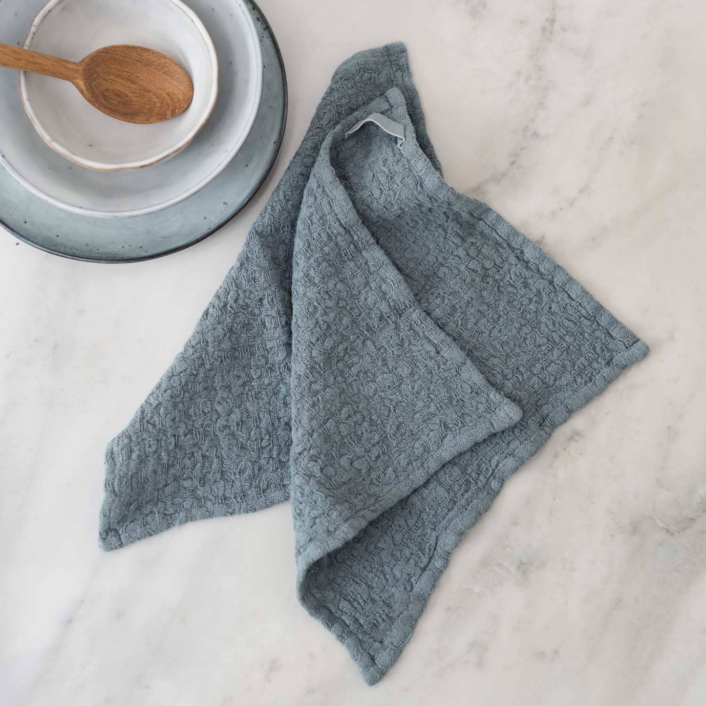 Blue Fog Linen Dishcloths