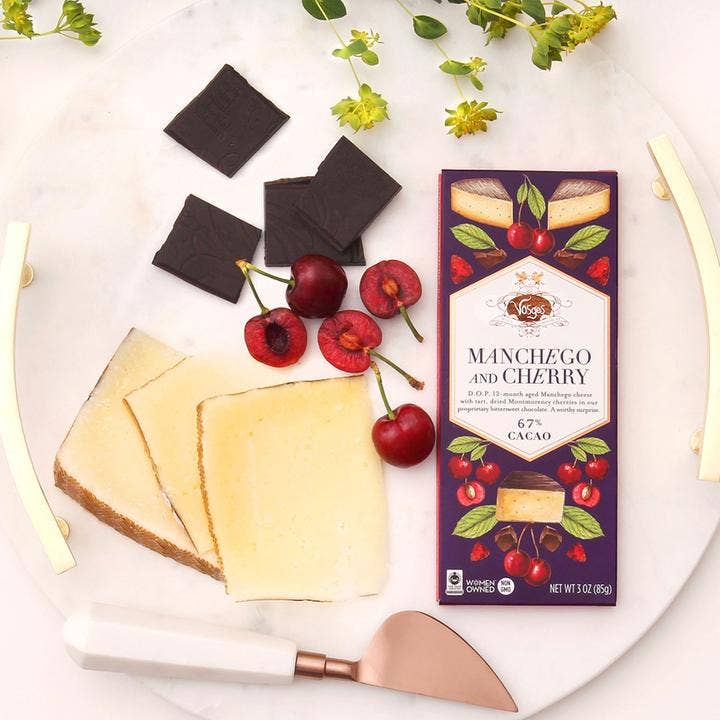 Manchego Cheese & Cherry Chocolate Bar