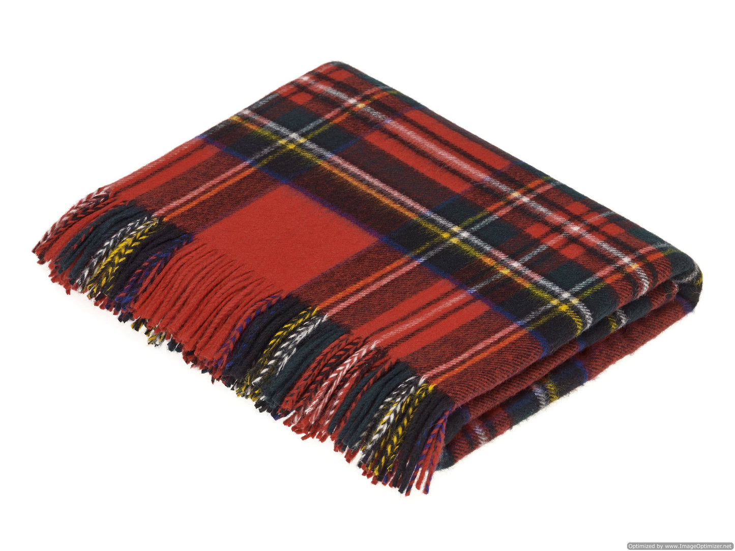 Tartan Merino Lambswool Throw