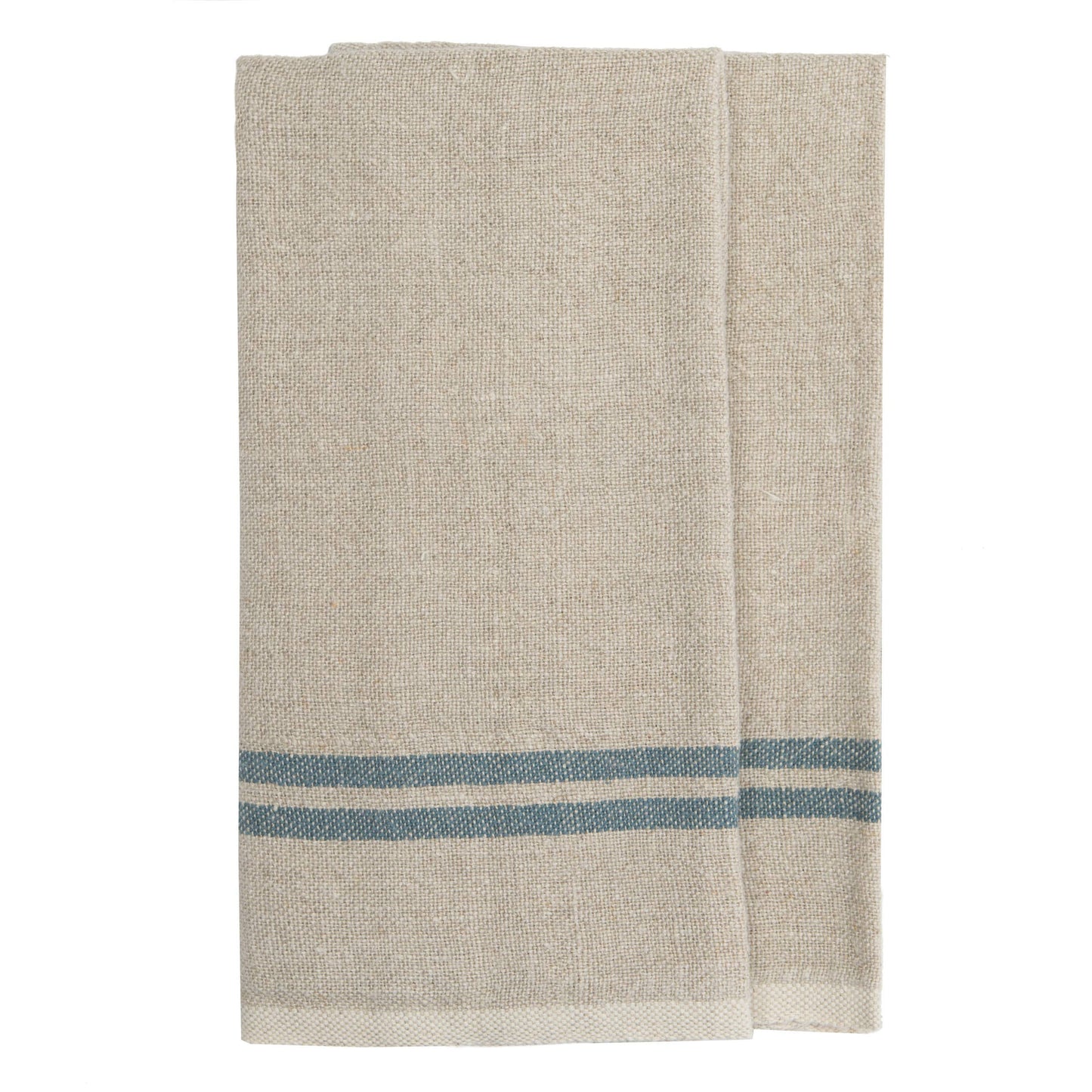 Vintage Linen Natural/Blue Towels