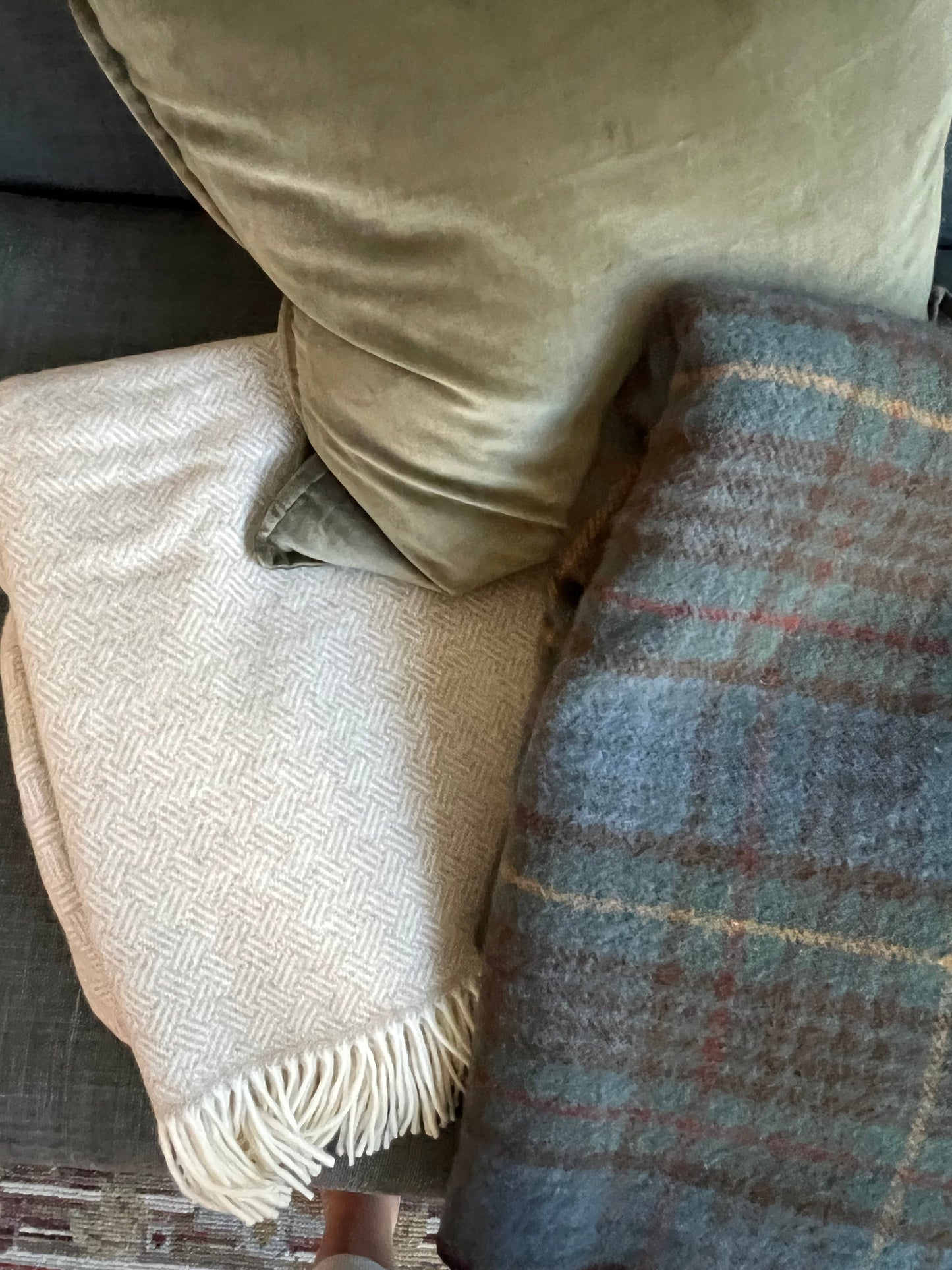 Scottish Highlands Wool Throw