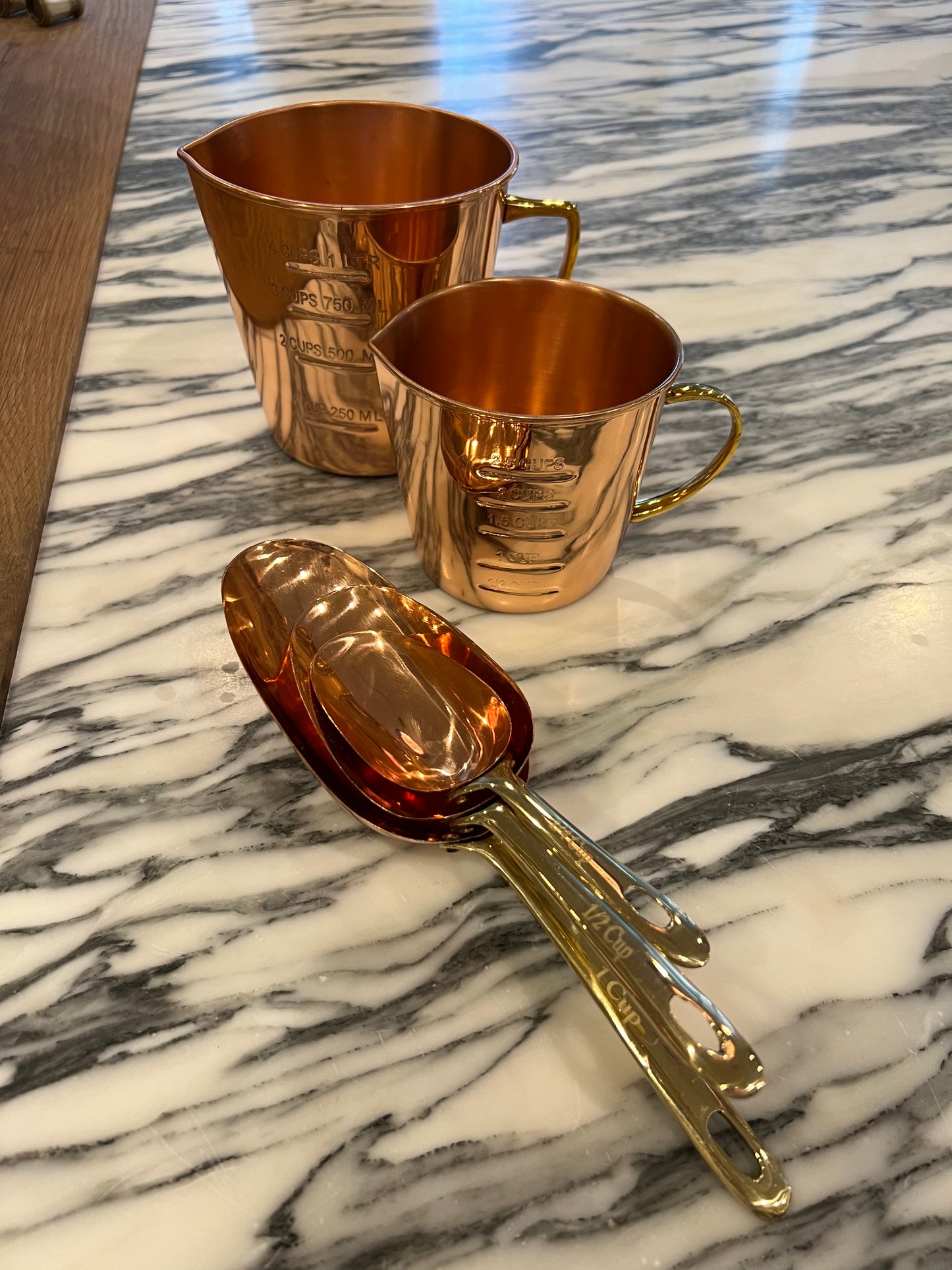 Copper Measuring Cup (4 Cup Size)