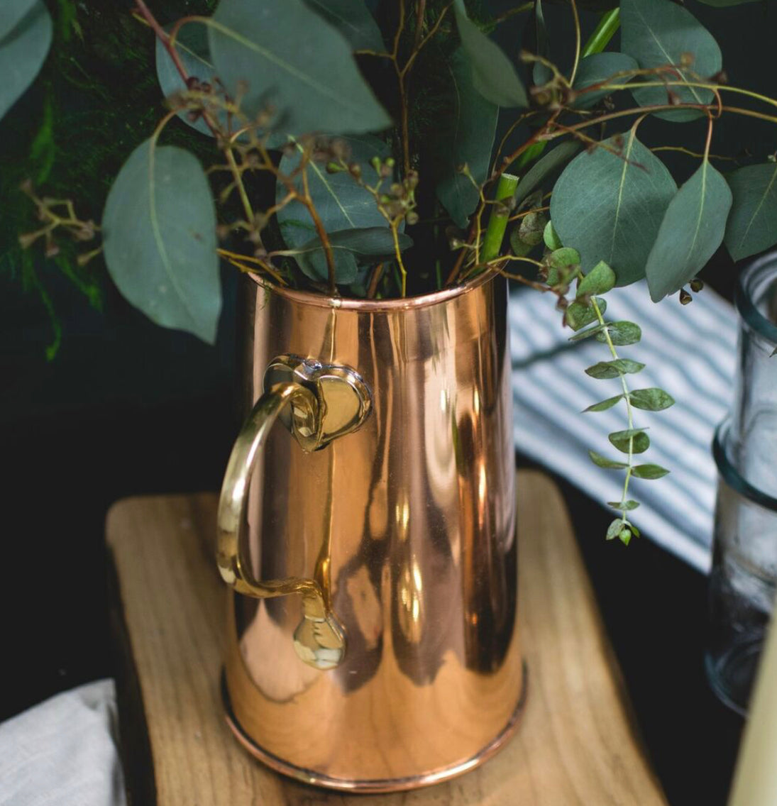 Copper Water Pitcher