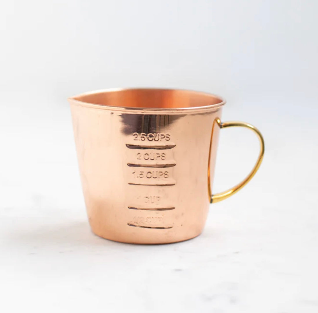 Copper Measuring Cup (2.5 Cup Size)