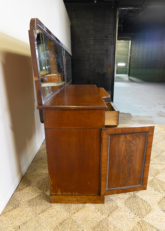 Victorian Mahogany Sideboard with Mirror