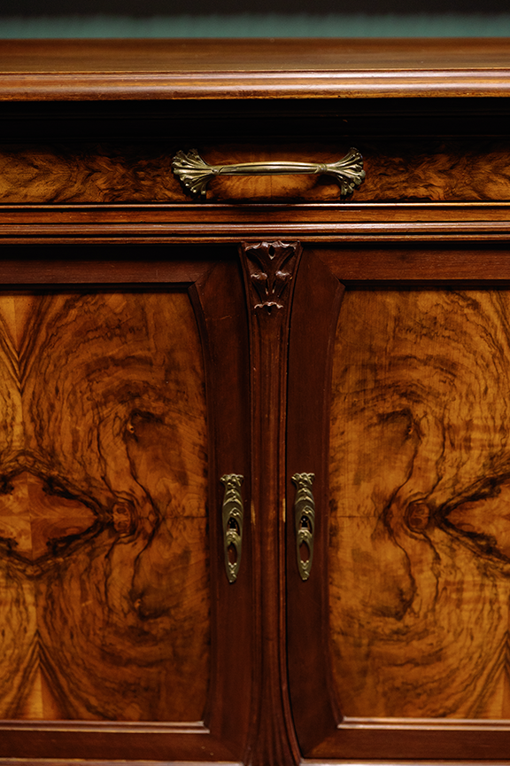 Majorelle 19th Century Empire Style Sideboard Mahogany Wood