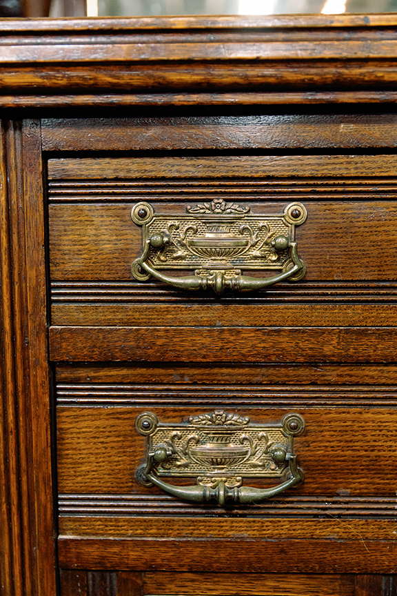 Victorian Carved Walnut Mirror Backed Sideboard