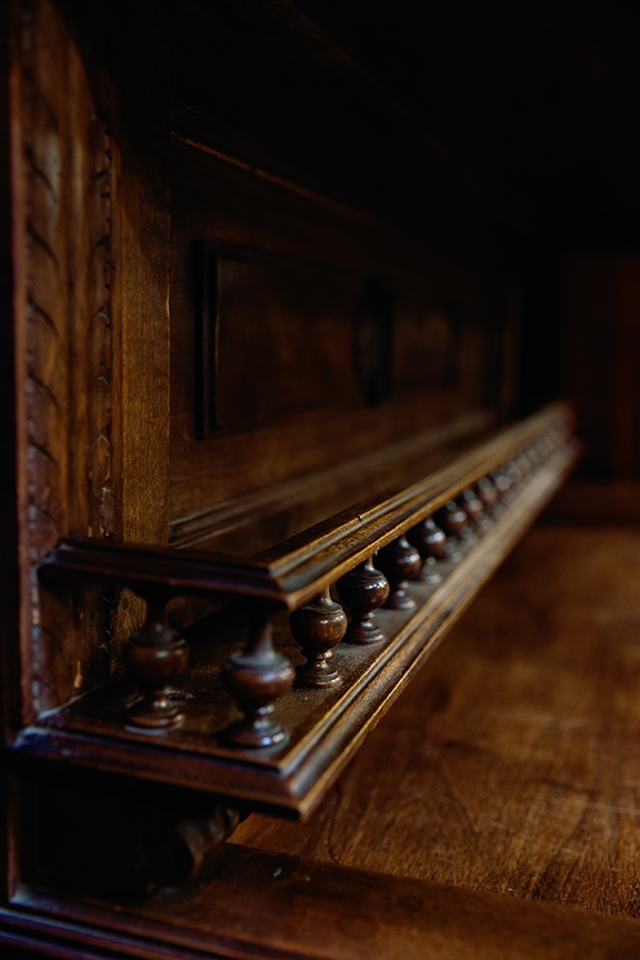 Jacobean Walnut Hutch/Sideboard