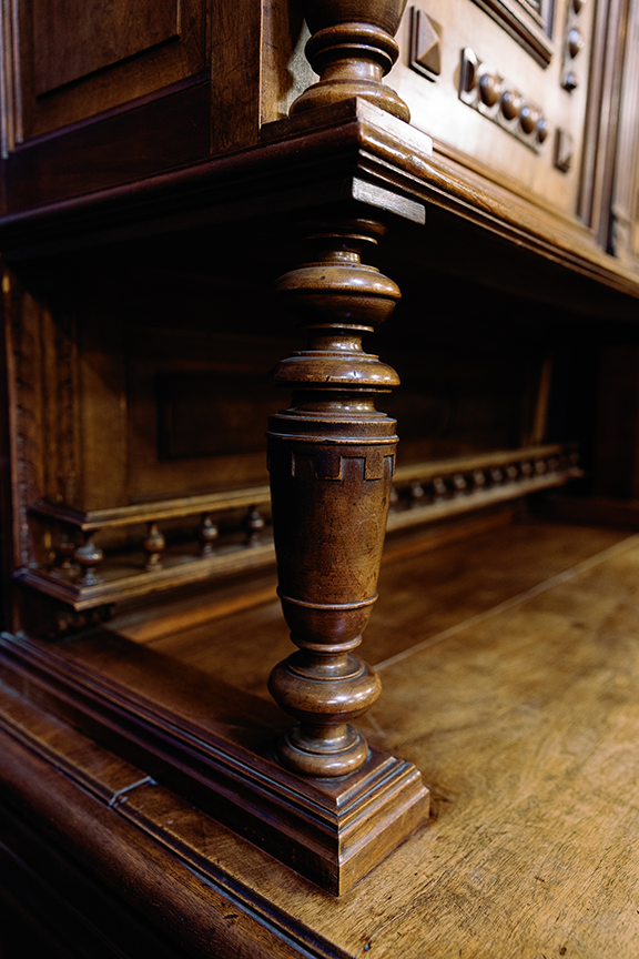 Jacobean Walnut Hutch/Sideboard