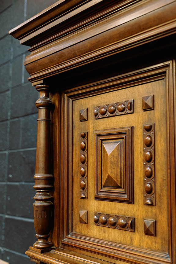 Jacobean Walnut Hutch/Sideboard