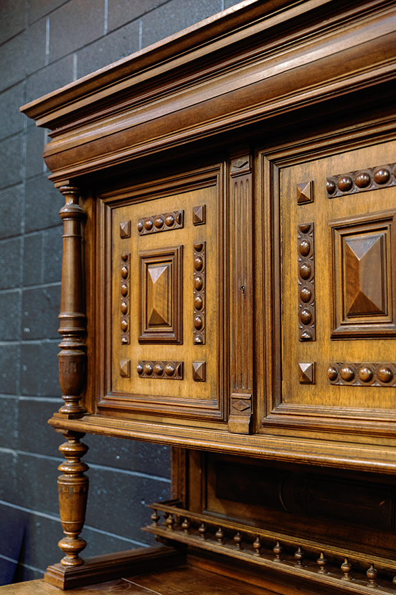 Jacobean Walnut Hutch/Sideboard