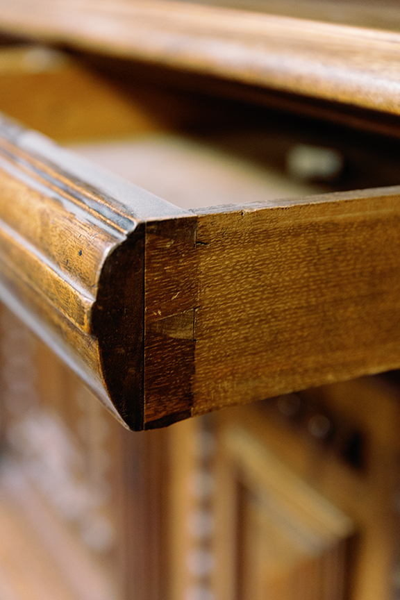 Jacobean Walnut Hutch/Sideboard