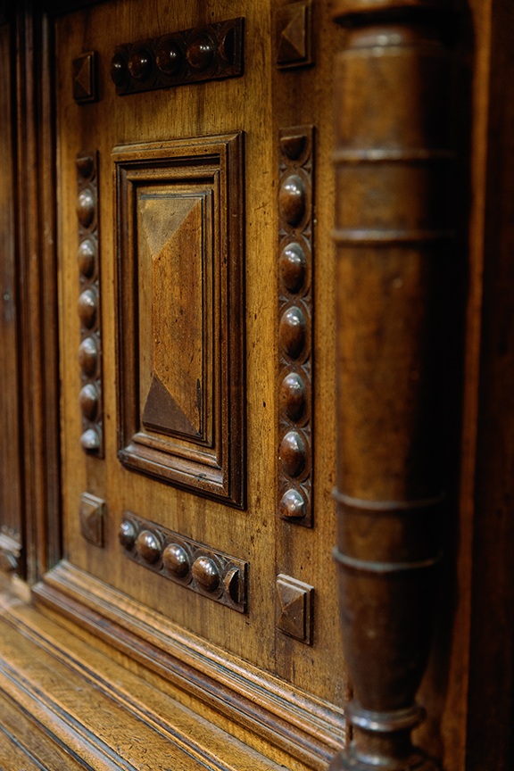 Jacobean Walnut Hutch/Sideboard