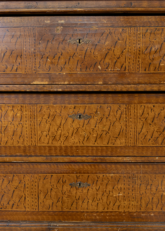 1840's Painted Dutch Dresser