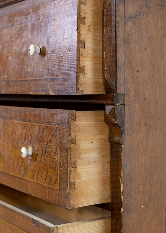 1840's Painted Dutch Dresser